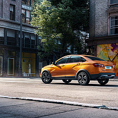 Фото LADA Vestа Cross: интерьер и экстерьер автомобиля